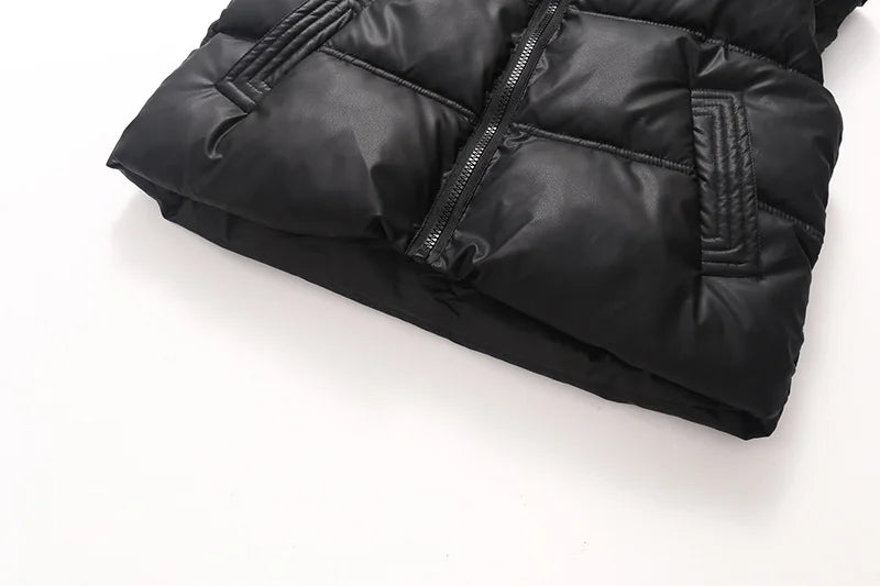 Kids Hooded Puffer Vest – Warm, Lightweight Winter Layer for Boys & Girls (Ages 4–8)