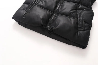 Kids Hooded Puffer Vest – Warm, Lightweight Winter Layer for Boys & Girls (Ages 4–8)