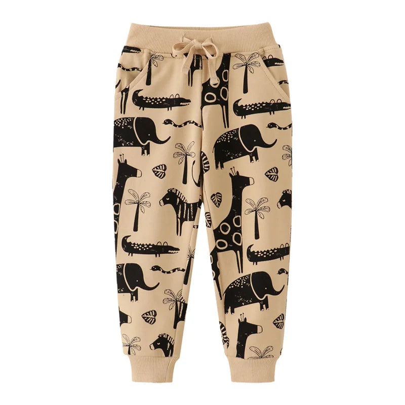 Cute, Cozy Printed Jogger Pants for Toddlers & Kids (2–7 Years)