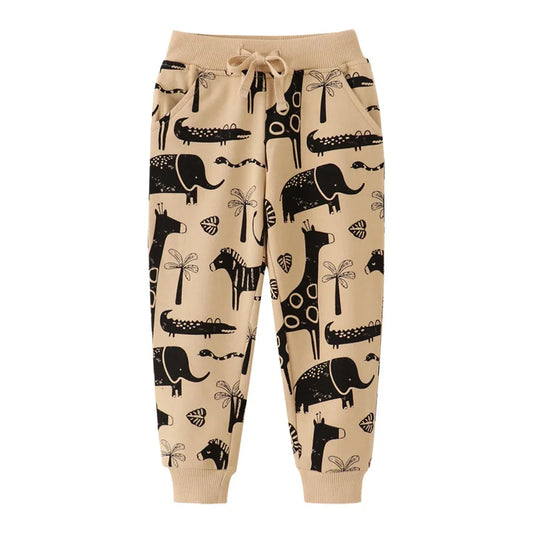 Cute, Cozy Printed Jogger Pants for Toddlers & Kids (2–7 Years)