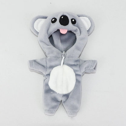 Plush Character Costume Outfit for 1/12 Dolls