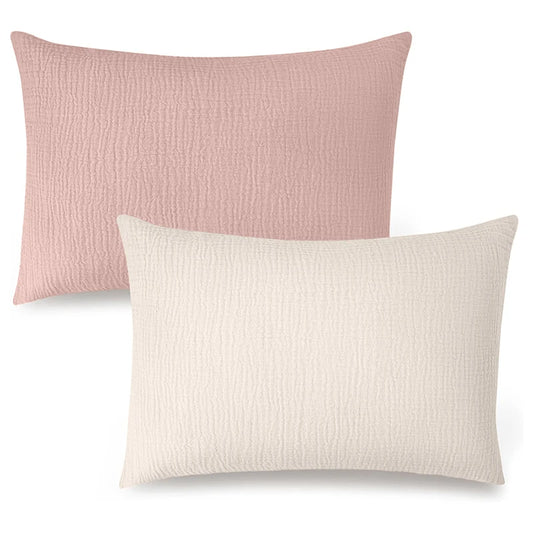 Soft Cotton Muslin Baby Pillowcase with Envelope Closure