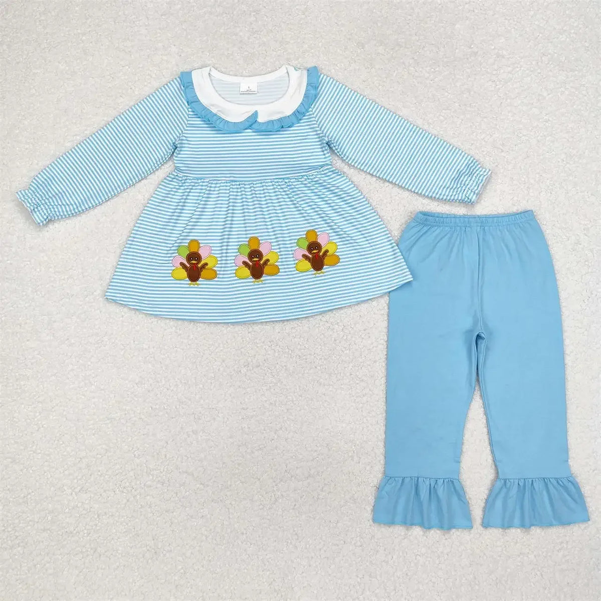 Harvest Charm Printed Two-Piece Outfit Sets for Baby & Toddler Girls