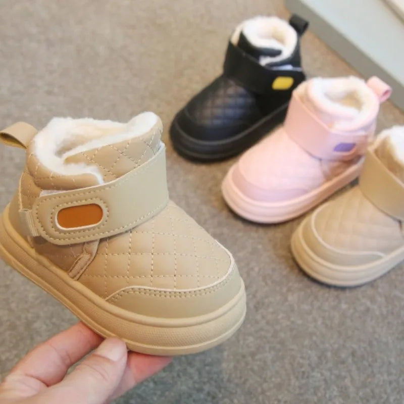 Baby Plush Snow Booties – Warm First Walker Boots