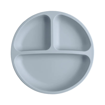 Three-Compartment Silicone Baby & Toddler Divided Plate