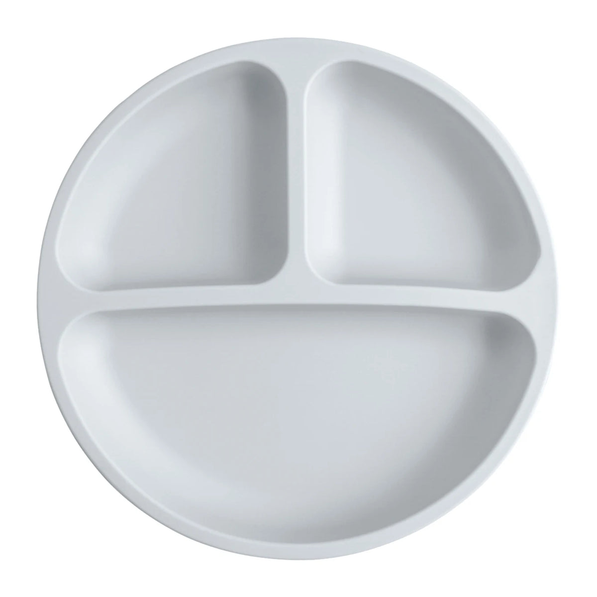 Three-Compartment Silicone Baby & Toddler Divided Plate