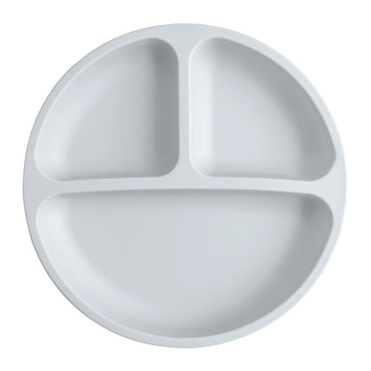 Three-Compartment Silicone Baby & Toddler Divided Plate