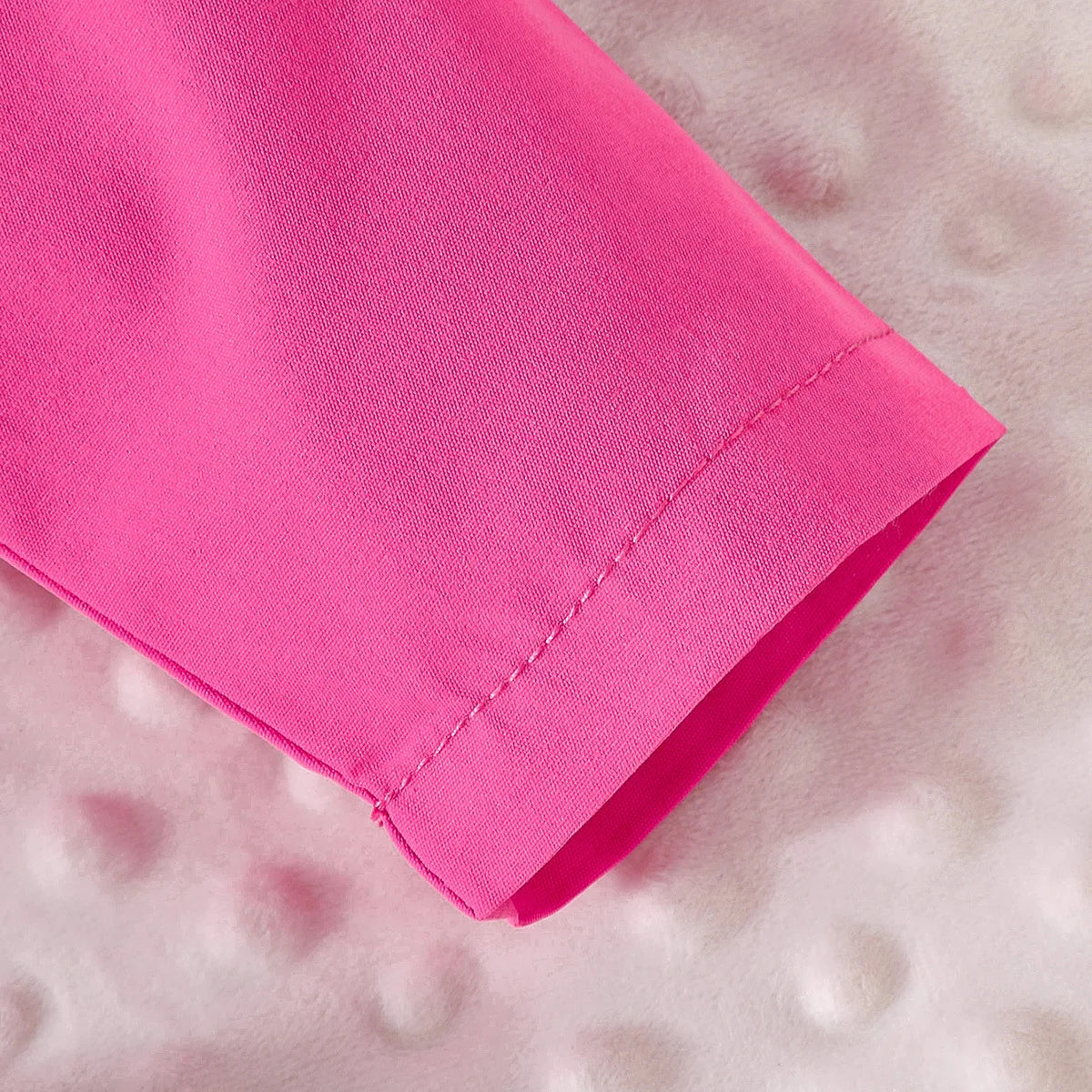 3D Rose Girls’ Blazer & Pleated Skirt Set