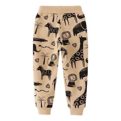Cute, Cozy Printed Jogger Pants for Toddlers & Kids (2–7 Years)