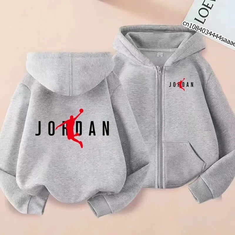 Girls’ Basketball Graphic Full-Zip Hoodie
