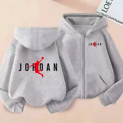 Girls’ Basketball Graphic Full-Zip Hoodie