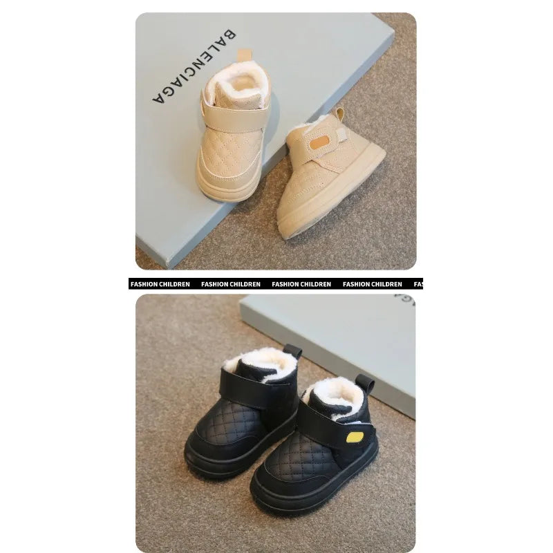 Baby Plush Snow Booties – Warm First Walker Boots