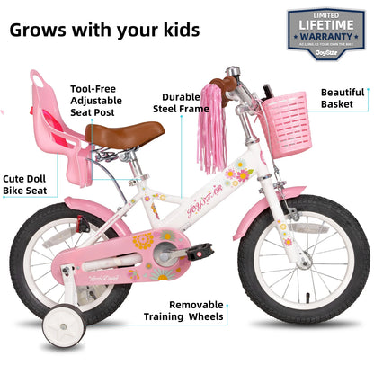 Classic Kids’ Steel Bike with Dual Brakes