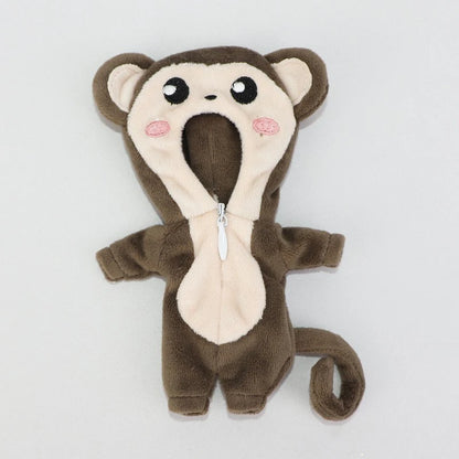 Plush Character Costume Outfit for 1/12 Dolls