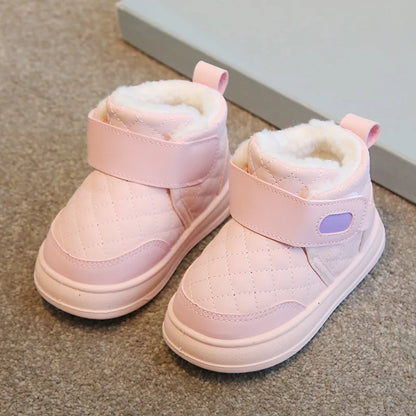 Baby Plush Snow Booties – Warm First Walker Boots