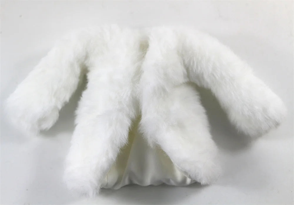 Plush Faux-Fur Coat for 11.5-Inch Dolls