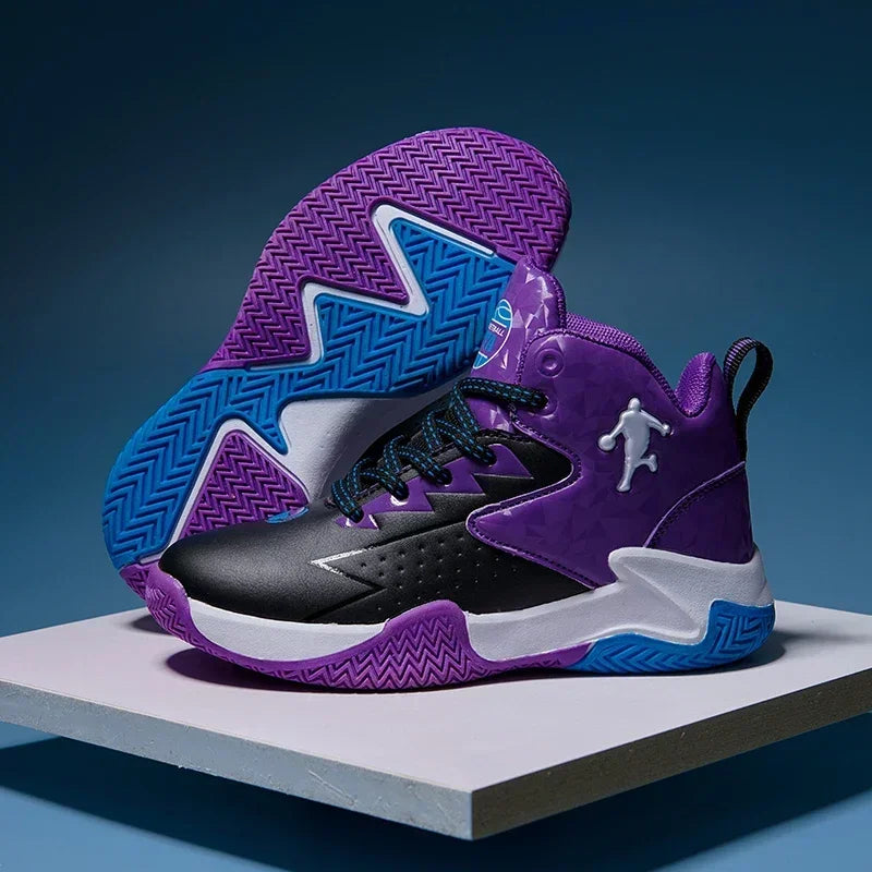 High-Top Basketball Sneakers for Kids