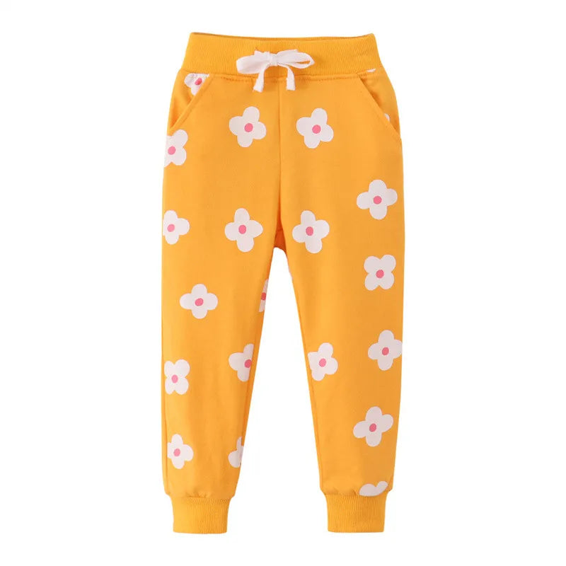 Cute, Cozy Printed Jogger Pants for Toddlers & Kids (2–7 Years)