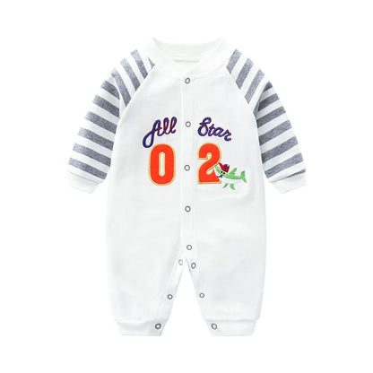 Bow-Tie Tuxedo Romper for Baby Boys