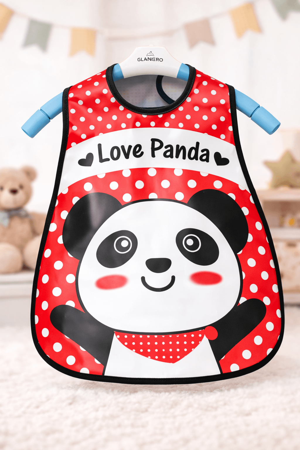 Waterproof EVA Baby Bib – Wipe-Clean Cartoon Print Feeding Bib for Babies & Toddlers