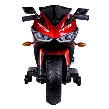 12V Kids Ride-On Motorcycle with Lights & Music – Ages 3-6