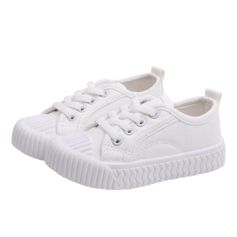 Autumn Korean Style Children’s Candy-Colored Canvas Shoes