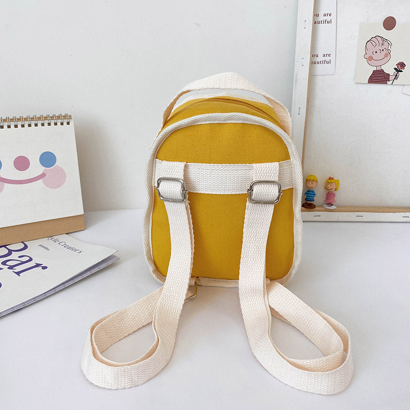 Mini Teddy Bear Backpack for Kids (Canvas) – Preschool & Kindergarten Bag