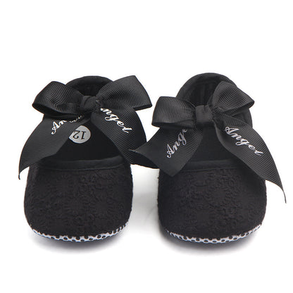Baby Girl Bow Shoes – Soft, Non-Slip & Comfortable