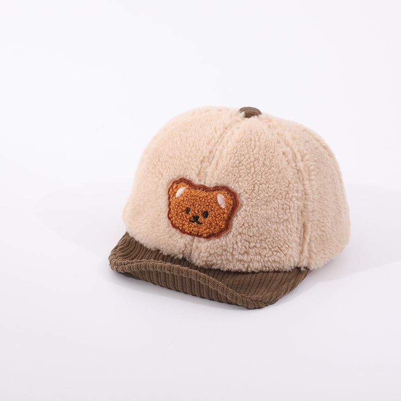 Cozy Bear Baby Baseball Cap for Babies and Toddlers