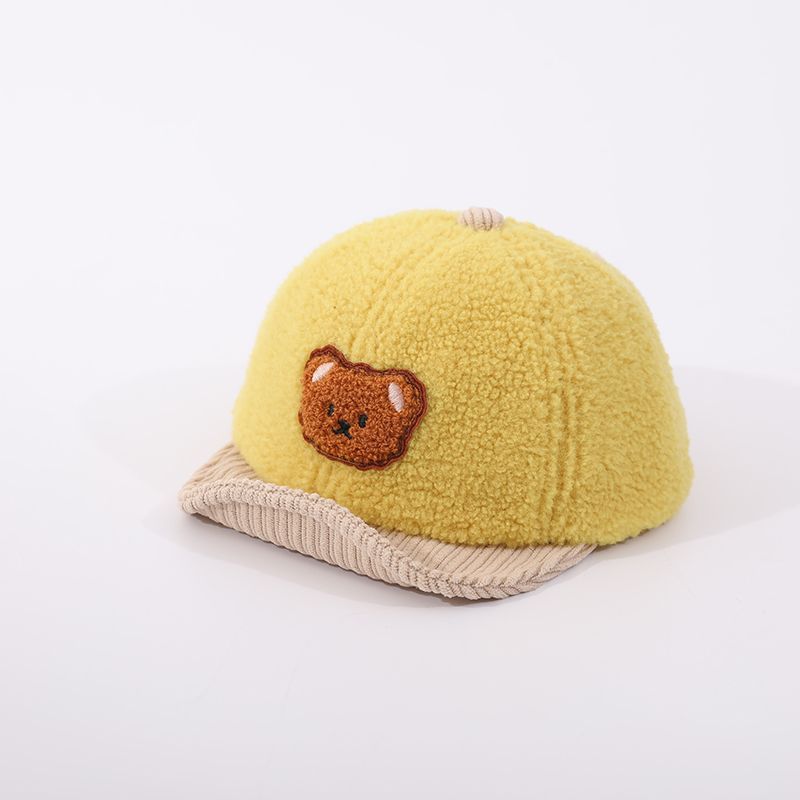 Cozy Bear Baby Baseball Cap for Babies and Toddlers