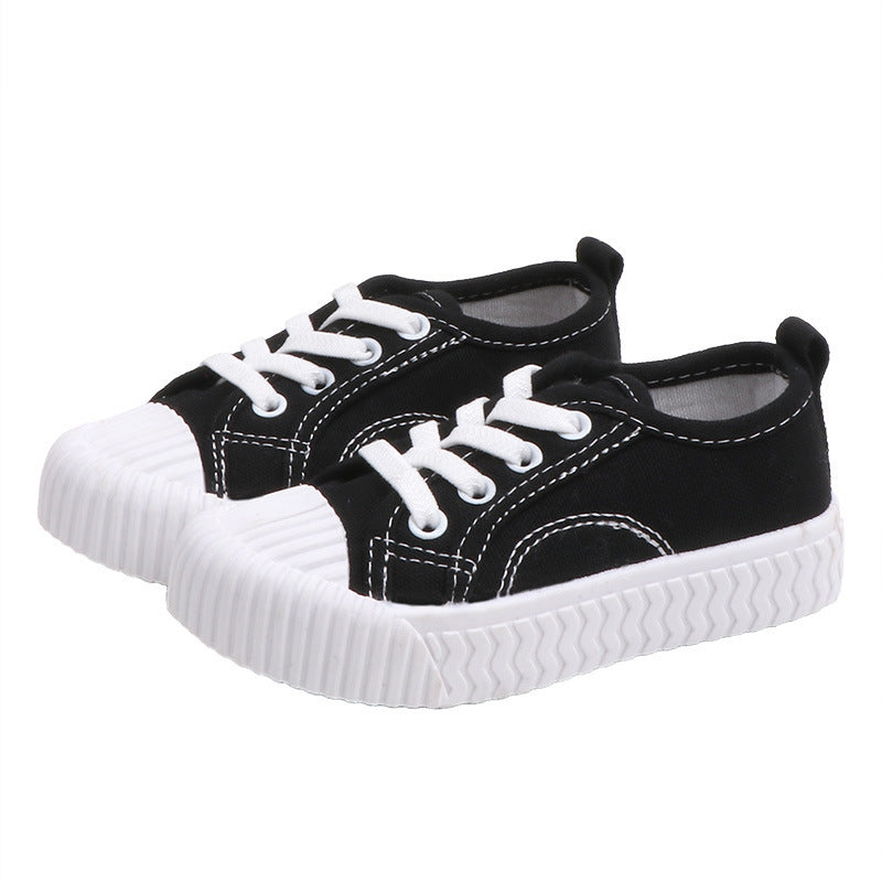 Autumn Korean Style Children’s Candy-Colored Canvas Shoes