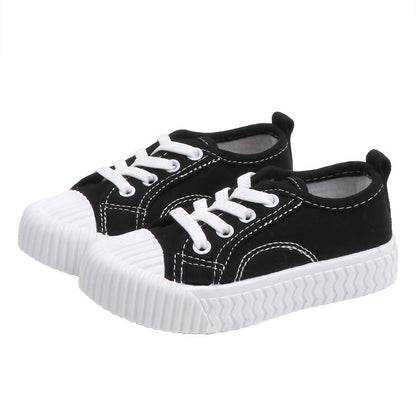 Autumn Korean Style Children’s Candy-Colored Canvas Shoes