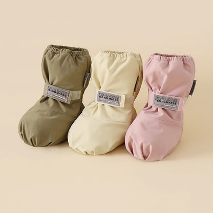 Cozy Waterproof Winter Booties – Fleece-Lined, Windproof & Soft for Babies + Toddlers