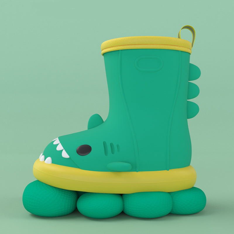 Kids Shark Rain Boots for Toddlers – Waterproof Non-Slip Dino Booties