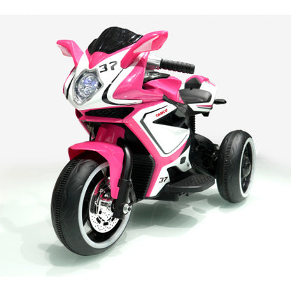 6V Kids Electric Ride-On Motorcycle with Lights & Music – Ages 3-4