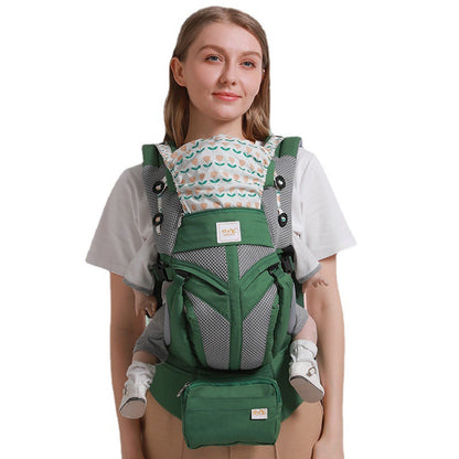 Adjustable Front & Back Baby Carrier with Waist Support