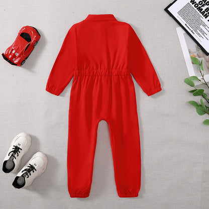 Toddler Racing Driver Jumpsuit – Authentic Race Car Driver Outfit for Boys & Girls