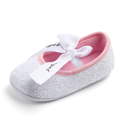 Baby Girl Bow Shoes – Soft, Non-Slip & Comfortable