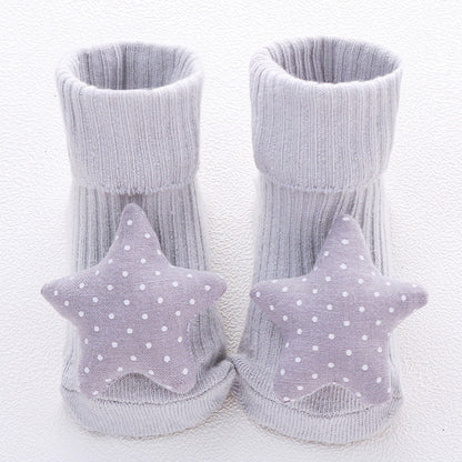Cute Character Baby Socks – Soft Cotton Crew Socks for Newborns & Toddlers