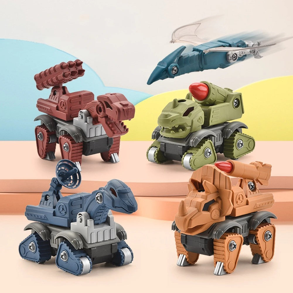Dinosaur Take-Apart STEM Toys for Kids Ages 3+ – DIY Construction Set