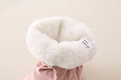 Cozy Waterproof Winter Booties – Fleece-Lined, Windproof & Soft for Babies + Toddlers