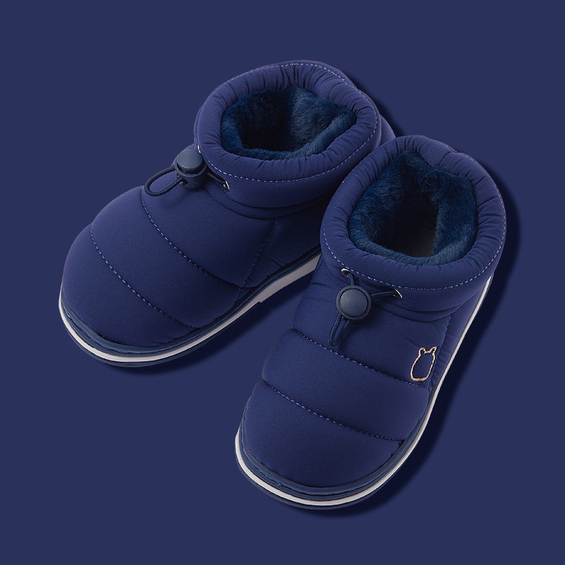 Cozy Winter Toddler Snow Boots – Warm Plush-Lined Puffer Boots with Non-Slip Sole
