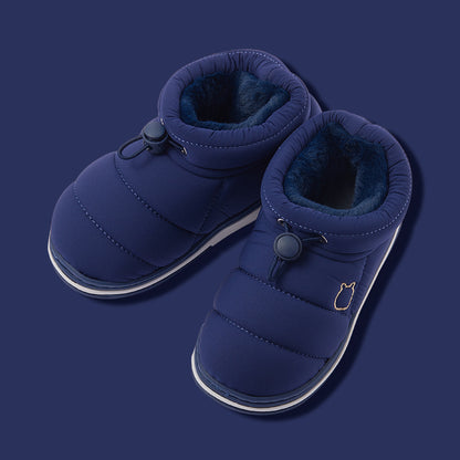 Cozy Winter Toddler Snow Boots – Warm Plush-Lined Puffer Boots with Non-Slip Sole