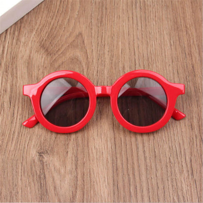 Kids Round Sunglasses (UV400) – Korean-Inspired Retro Shades for Toddlers & Kids
