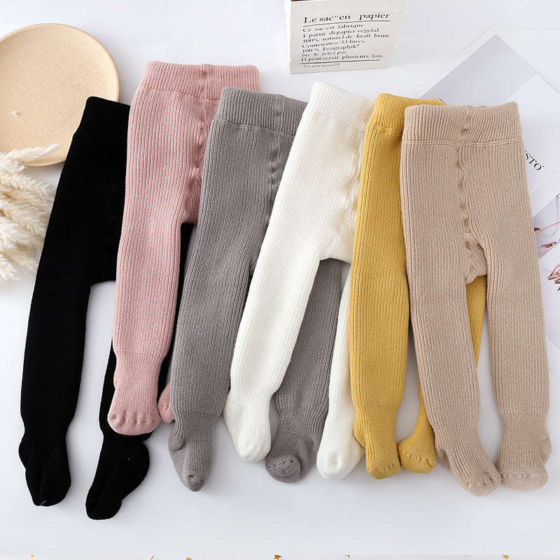 Fleece-Lined Toddler Leggings – Warm Winter Pantyhose for Boys & Girls