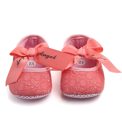 Baby Girl Bow Shoes – Soft, Non-Slip & Comfortable