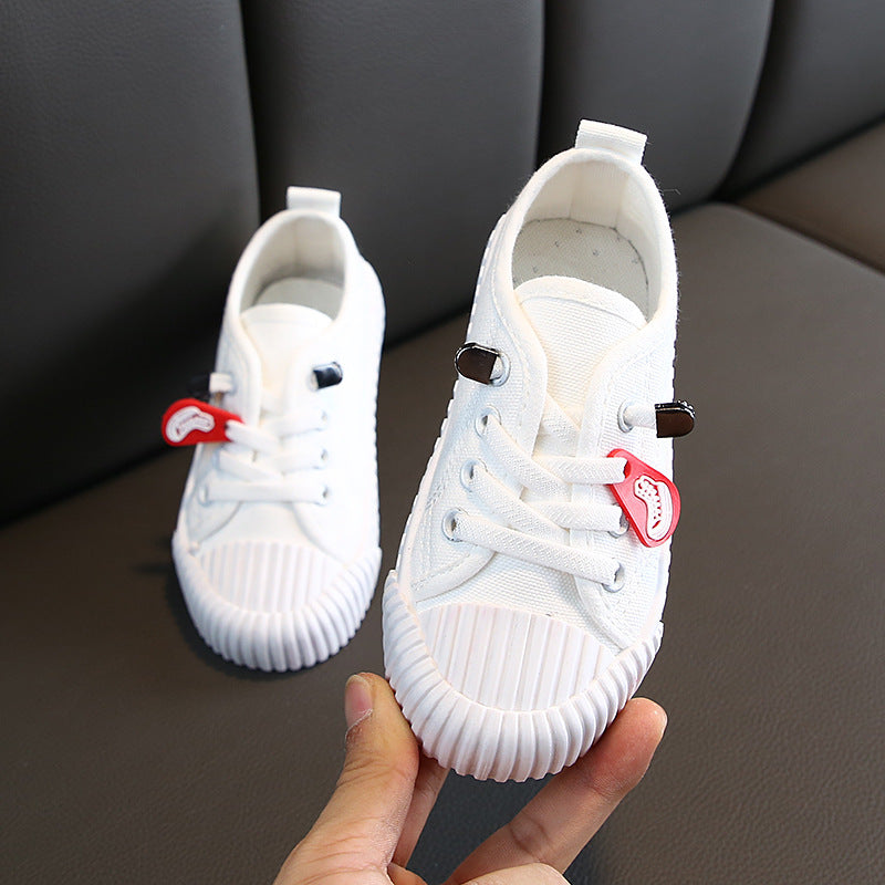 Autumn Korean Style Children’s Candy-Colored Canvas Shoes