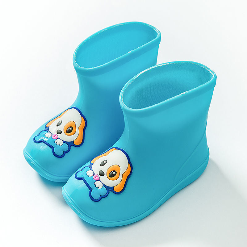 Kids’ Waterproof Cartoon Rain Boots