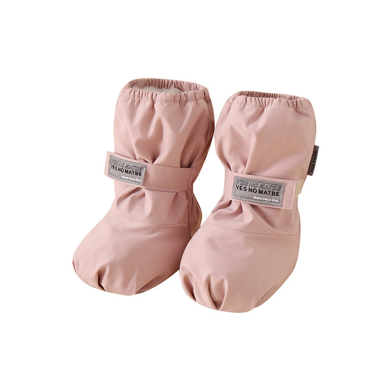 Cozy Waterproof Winter Booties – Fleece-Lined, Windproof & Soft for Babies + Toddlers