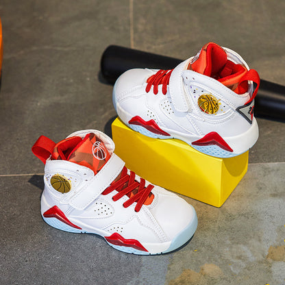 Kids High-Top Sport Sneakers for Active Play